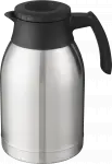 Vacuum flask brew-through lid - Black - 1.0L
