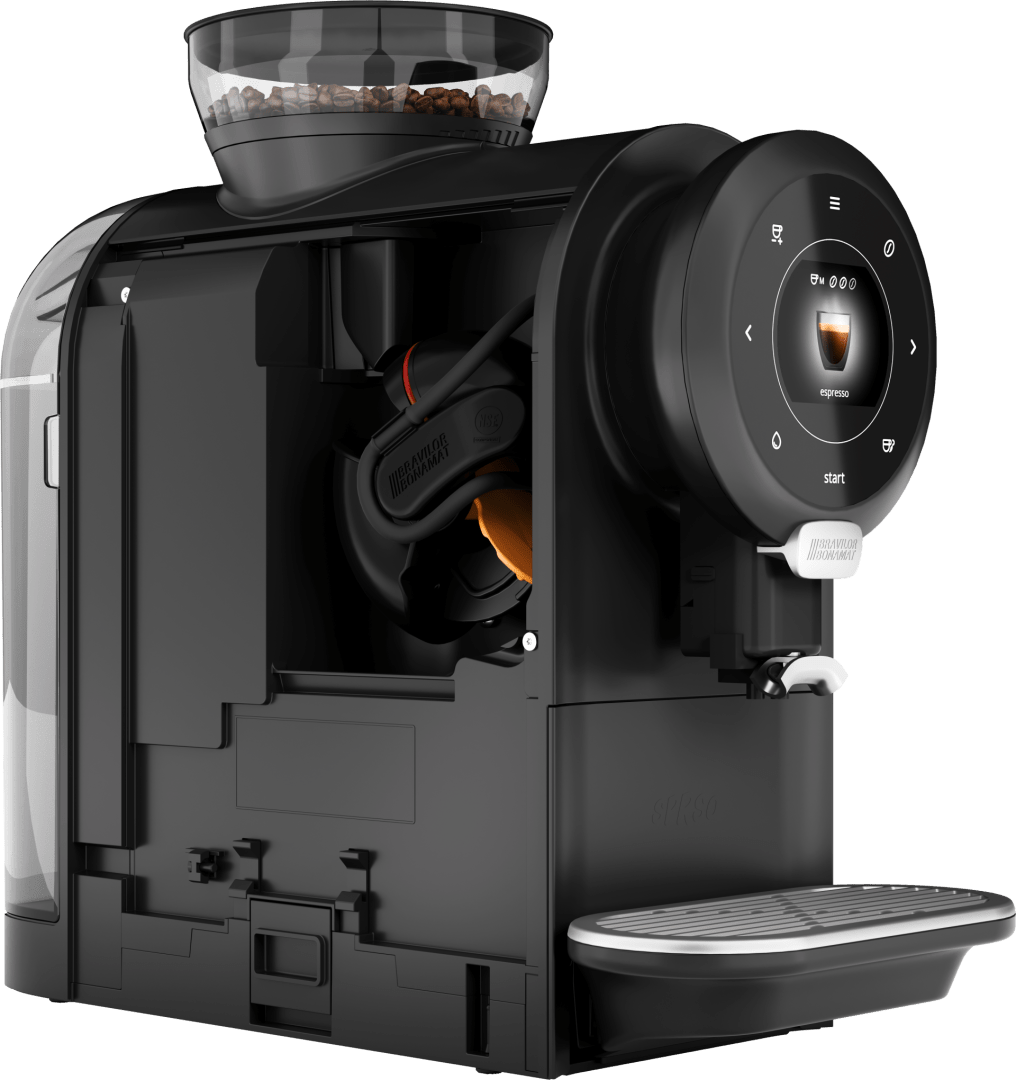 SPRSO Bean To Cup Coffee Machine Barista Black - Image 2